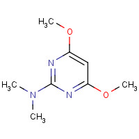 56873-65-5 2-Dimethylamino-4,6-dimethoxypyrimidine chemical structure