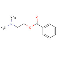 2208-05-1 2-(Dimethylamino)ethyl benzoate chemical structure