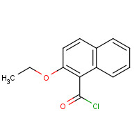 55150-29-3 2-Ethoxynaphthalene-1-carbonyl chloride chemical structure