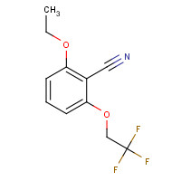 175204-04-3 2-ETHOXY-6-(2,2,2-TRIFLUOROETHOXY)BENZONITRILE chemical structure