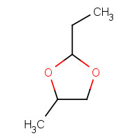 4359-46-0 2-ethyl-4-methyl-1,3-dioxolane chemical structure