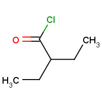 2736-40-5 2-Ethylbutyryl chloride chemical structure