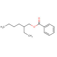 5444-75-7 BENZOIC ACID 2-ETHYLHEXYL ESTER chemical structure