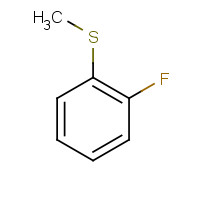 655-20-9 2-FLUOROTHIOANISOLE chemical structure