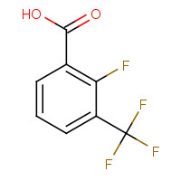 115029-22-6 2-FLUORO-3-(TRIFLUOROMETHYL)BENZOIC ACID chemical structure