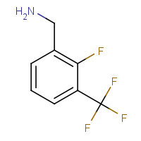 239135-49-0 2-FLUORO-3-(TRIFLUOROMETHYL)BENZYLAMINE chemical structure