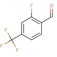 89763-93-9 2-FLUORO-4-(TRIFLUOROMETHYL)BENZALDEHYDE chemical structure