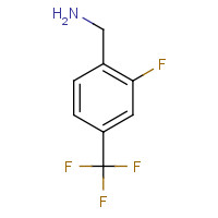 239087-05-9 2-FLUORO-4-(TRIFLUOROMETHYL)BENZYLAMINE chemical structure