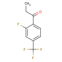 208173-16-4 2'-FLUORO-4'-(TRIFLUOROMETHYL)PROPIOPHENONE chemical structure