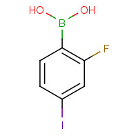 374790-98-4 2-FLUORO-4-IODOPHENYLBORONIC ACID chemical structure