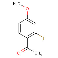 74457-86-6 2-Fluoro-4-methoxyacetophenone chemical structure
