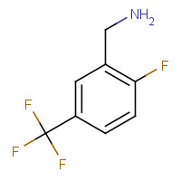 199296-61-2 2-FLUORO-5-(TRIFLUOROMETHYL)BENZYLAMINE chemical structure