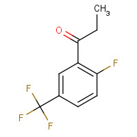 242812-12-0 2-FLUORO-5-(TRIFLUOROMETHYL)PROPIOPHENONE,97 chemical structure