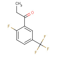 207974-18-3 2'-FLUORO-5'-(TRIFLUOROMETHYL)PROPIOPHENONE chemical structure