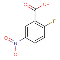 7304-32-7 2-Fluoro-5-nitrobenzoic acid chemical structure