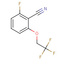 119584-74-6 2-FLUORO-6-(2,2,2-TRIFLUOROETHOXY)BENZONITRILE chemical structure