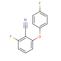 175204-07-6 2-FLUORO-6-(4-FLUOROPHENOXY)BENZONITRILE chemical structure