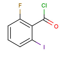 11171-12-1 2-FLUORO-6-IODOBENZOYL CHLORIDE chemical structure