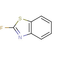 1123-98-4 2-FLUOROBENZOTHIAZOLE chemical structure