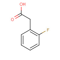 451-82-1 2-Fluorophenylacetic acid chemical structure
