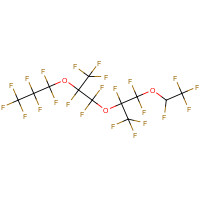 3330-16-3 2H-PERFLUORO-5,8-DIMETHYL-3,6,9-TRIOXADODECANE chemical structure