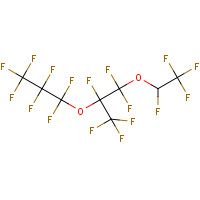 3330-14-1 2H-PERFLUORO-5-METHYL-3,6-DIOXANONANE chemical structure