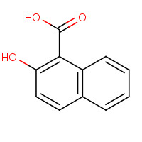 2283-08-1 2-HYDROXY-1-NAPHTHOIC ACID chemical structure