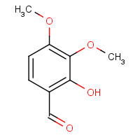 19283-70-6 3,4-DIMETHOXY-2-HYDROXYBENZALDEHYDE chemical structure