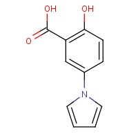 53242-70-9 2-HYDROXY-5-(1 H-PYRROL-1-YL)BENZOIC ACID chemical structure
