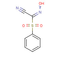 74755-16-1 2-HYDROXYIMINO-2-(PHENYLSULFONYL)ACETONITRILE chemical structure