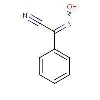 825-52-5 2-HYDROXYIMINO-2-PHENYLACETONITRILE chemical structure