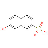 92-40-0 7-hydroxynaphthalene-2-sulphonic acid chemical structure