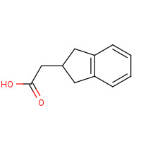 37868-26-1 2-Indanylacetic acid chemical structure
