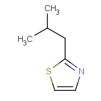 18640-74-9 2-Isobutylthiazole chemical structure