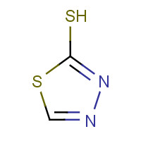 18686-82-3 2-Mercapto-1,3,4-thiadiazol chemical structure