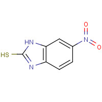 6325-91-3 2-MERCAPTO-5-NITROBENZIMIDAZOLE chemical structure