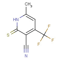 182127-92-0 2-MERCAPTO-6-METHYL-4-(TRIFLUOROMETHYL)NICOTINONITRILE chemical structure