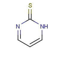 1450-85-7 2-Mercaptopyrimidine chemical structure