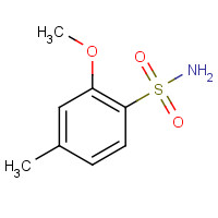 59554-39-1 2-METHOXY-4-METHYLBENZENESULFONAMIDE chemical structure