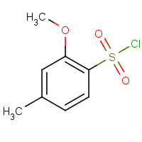 216394-11-5 2-METHOXY-4-METHYLBENZENESULFONYL CHLORIDE chemical structure