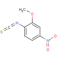 190774-55-1 2-METHOXY-4-NITROPHENYL ISOTHIOCYANATE chemical structure