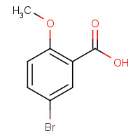 2476-35-9 5-Bromo-2-methoxybenzoic acid chemical structure