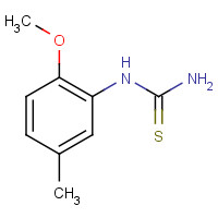 88686-29- 2-METHOXY-5-METHYLPHENYLTHIOUREA chemical structure
