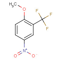 654-76-2 2-METHOXY-5-NITROBENZOTRIFLUORIDE chemical structure