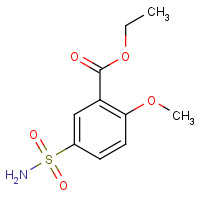 33045-53-3 Ethyl 2-methoxy-5-sulfamoylbenzoate chemical structure