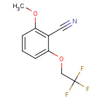 175204-03-2 2-METHOXY-6-(2,2,2-TRIFLUOROETHOXY)BENZONITRILE chemical structure