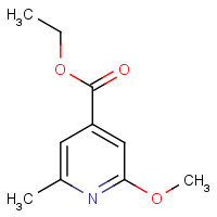 262296-07-1 2-Methoxy-6-methyl-4-pyridinecarboxylicacidethylester chemical structure