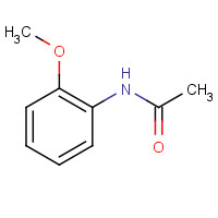 93-26-5 N-(2-Methoxyphenyl)acetamide chemical structure