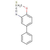 206761-68-4 (2-METHOXY-5-PHENYL)PHENYL ISOTHIOCYANATE chemical structure
