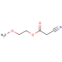 10258-54-5 2-Methoxyethyl cyanoacetate chemical structure